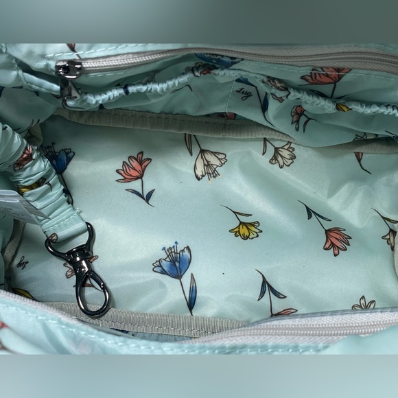 Lug Dory bag  Matte Luxe Crossbody Tote Handles Pebble purse GUC - Picture 10 of 13